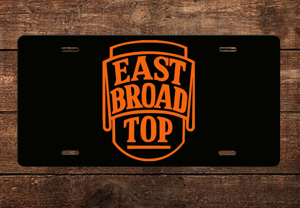 East Broad Top RR & Coal Co. License Plate