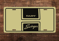 Dodge Dart "Swinger" License Plate