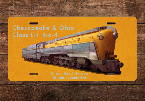 Chesapeake & Ohio (C&O) - # 490- License Plate