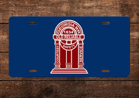 Georgia Railroad License Plate