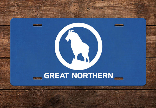 Great Northern Railway License Plate