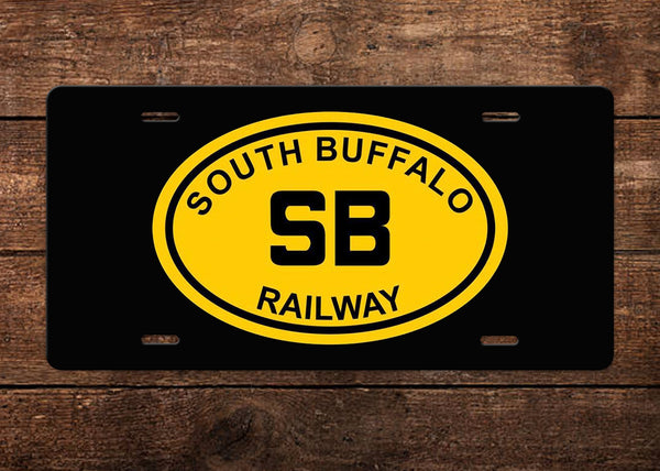 South Buffalo Railway License Plate