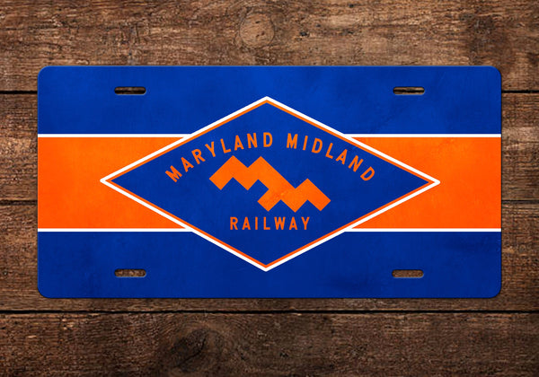 Maryland Midland Railway License Plate