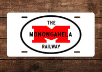 Monongahela Railway License Plate