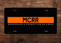 Monongahela Connecting Railroad License Plate