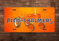 Allis-Chalmers Tractor License Plate