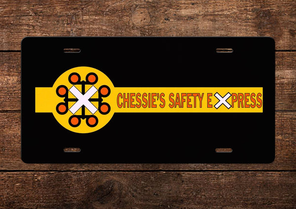Chessie Safety Express License Plate
