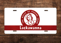 Lackawanna "Phoebe Snow" License Plate