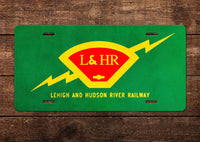 Lehigh & Hudson River Railway License Plate