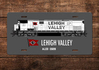 Lehigh Valley C628 (Snowbird Scheme) License Plate