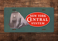 New York Central (NYC) - Commadore Vanderbilt - License Plate