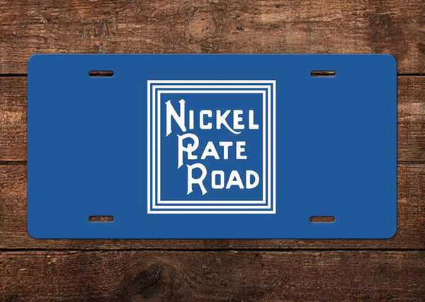 Nickel Plate Road (NKP) License Plate