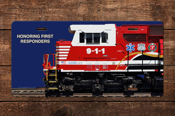 Norfolk Southern  (NS) 9-1-1 License Plate