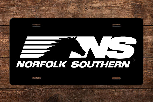 Norfolk Southern Horse Mane License Plate