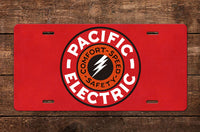 Pacific Electric Company License Plate