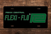 Penn Central Flexi-Flo License Plate