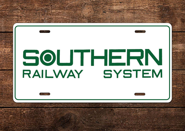 Southern Railway System License Plate