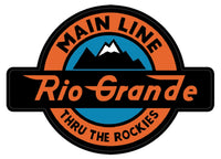 Denver & Rio Grande Western (DRGW) Vinyl Sticker