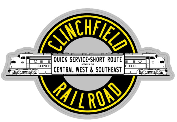 Clinchfield Railroad Vinyl Sticker