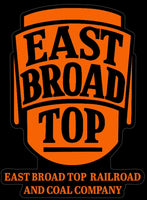 East Broad Top RR & Coal Co. Vinyl Sticker