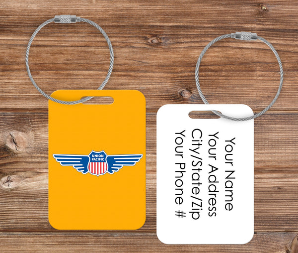 Union Pacific (UP) Wings Herald - Luggage / Bag Tag