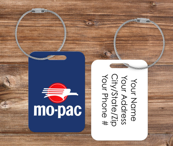 Missouri Pacific (Mo-Pac) - Luggage / Bag Tag