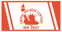 Central of New Jersey Vinyl Sticker