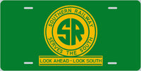 Southern Railway (SOU) Logo with Rail License Plate
