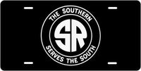 Southern Railway (SOU) - Southern Serves the South - License Plate