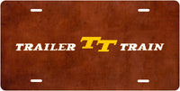 Trailer Train Co. License Plate