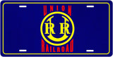 Union Railroad License Plate(s)