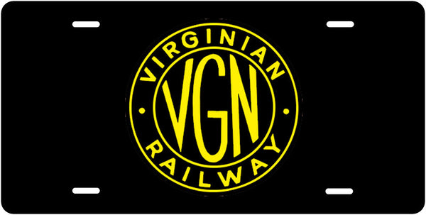Virginian Railway License Plate