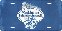 Washington Baltimore & Annapolis License Plate