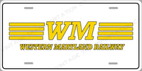 Western Maryland Classic License Plate