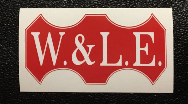 Wheeling & Lake Erie (W&LE) Vinyl Sticker