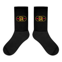 Southern Railway (SOU) Arrow Logo Black Socks